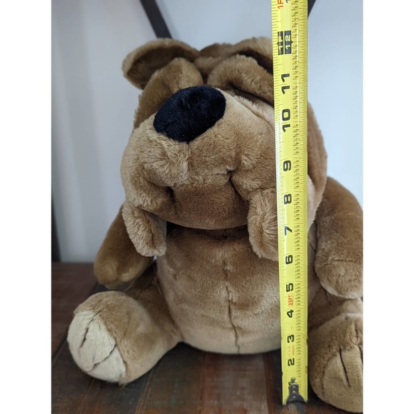 Vintage American Wego Plush Dog 1982 Bulldog - Picture 8 of 8